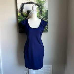 Navy blue Express mini dress